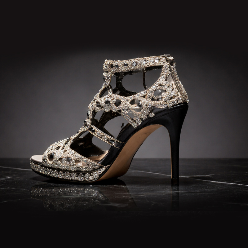 Crystal Platform Heels-template